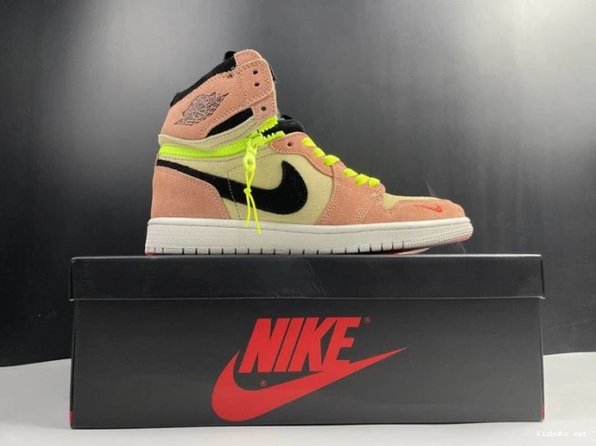 Air Switch 1 CW6576-800 High Jordan Peach 0709